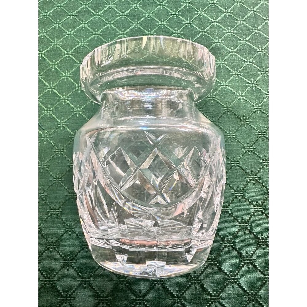 Vtg Waterford Crystal Jam, Honey, Condiment Jar Missing Lid